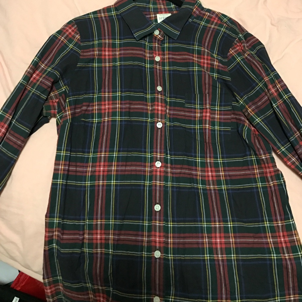 Jcrew plaid buttondown